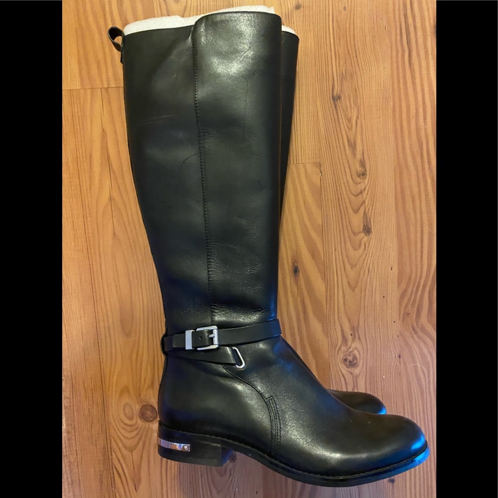 Michael Kors Black Riding Boots
